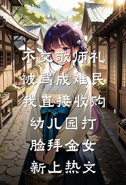 不交敬师礼被骂成难民，我直接收购幼儿园打脸拜金女新上热文