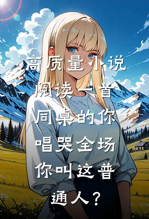 高质量小说阅读一首同桌的你唱哭全场，你叫这普通人？