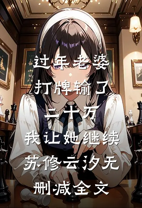过年老婆打牌输了二十万，我让她继续苏修云汐无删减全文