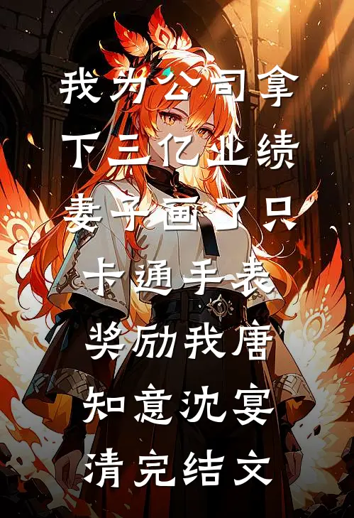 我为公司拿下三亿业绩，妻子画了只卡通手表奖励我唐知意沈宴清完结文