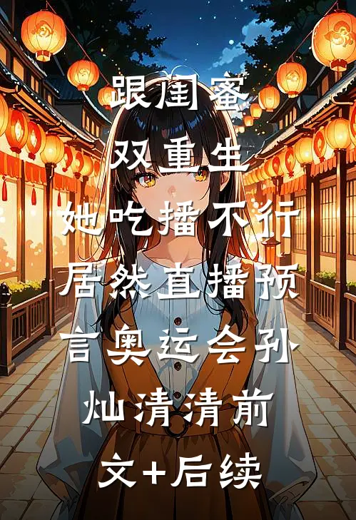 跟闺蜜双重生，她吃播不行居然直播预言奥运会孙灿清清前文+后续
