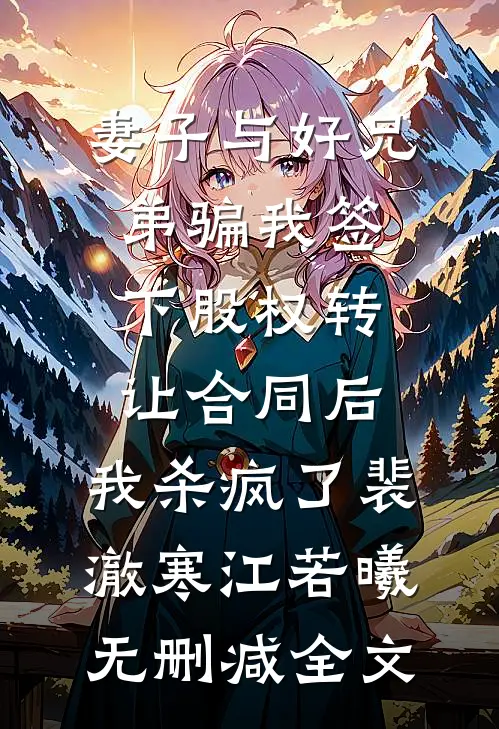 妻子与好兄弟骗我签下股权转让合同后，我杀疯了裴澈寒江若曦无删减全文
