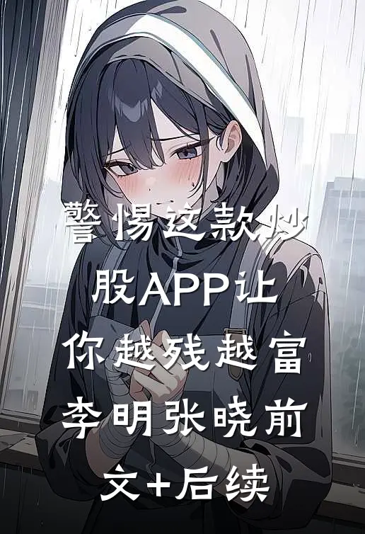 警惕 这款炒股APP让你越残越富李明张晓前文+后续