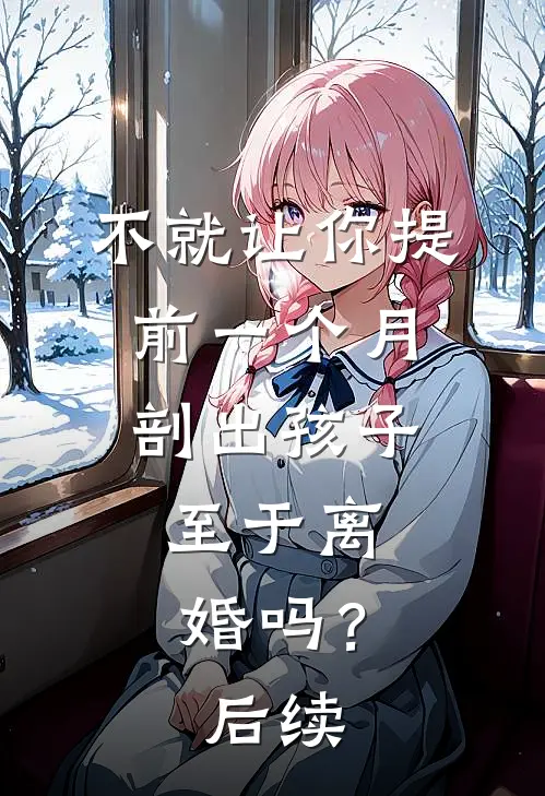 不就让你提前一个月剖出孩子，至于离婚吗？后续