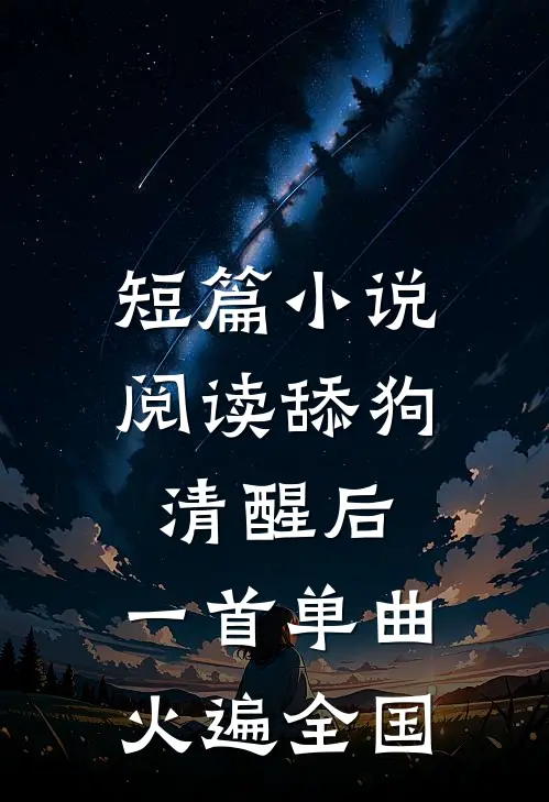 短篇小说阅读舔狗清醒后，一首单曲火遍全国