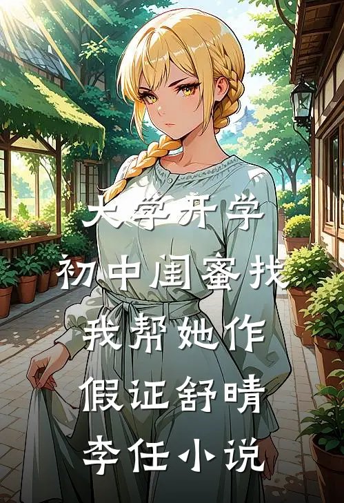 大学开学，初中闺蜜找我帮她作假证舒晴李任小说
