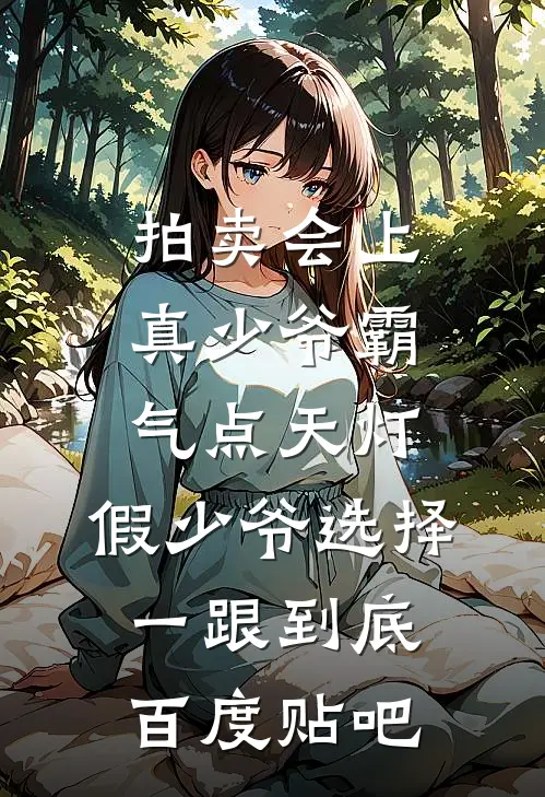 拍卖会上真少爷霸气点天灯，假少爷选择一跟到底百度贴吧