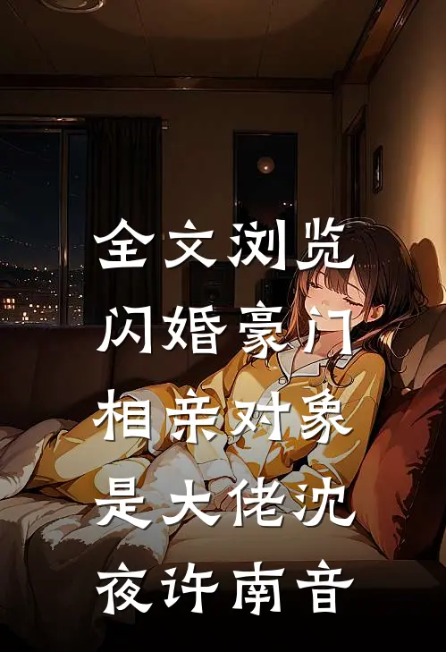 全文浏览闪婚豪门:相亲对象是大佬沈夜许南音