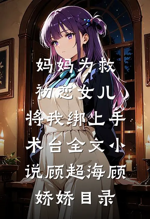 妈妈为救初恋女儿，将我绑上手术台全文小说顾超海顾娇娇目录