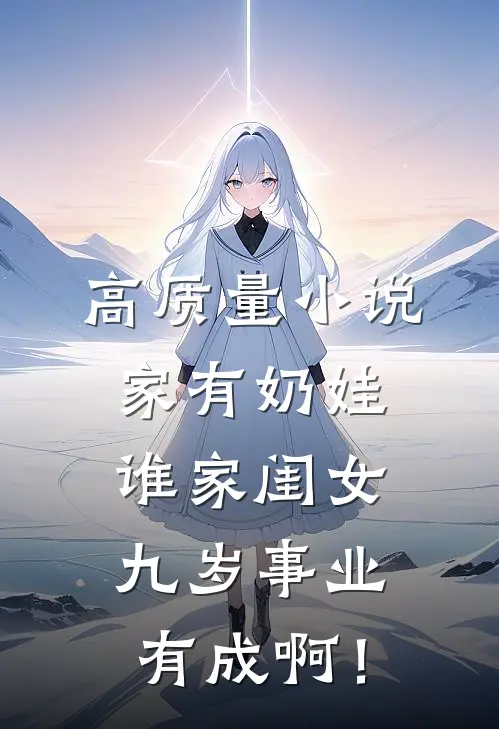 高质量小说家有奶娃：谁家闺女九岁事业有成啊！