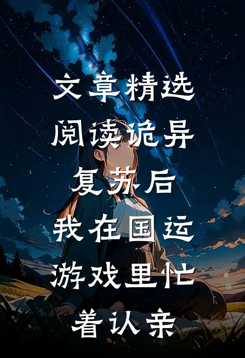 文章精选阅读诡异复苏后，我在国运游戏里忙着认亲