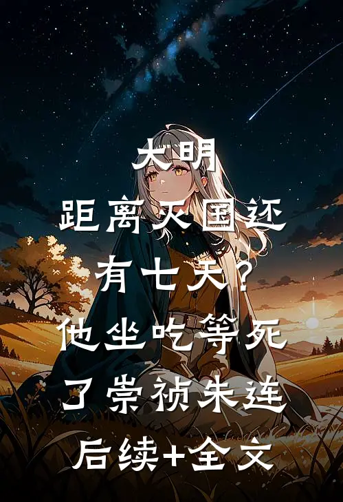 大明：距离灭国还有七天？他坐吃等死了崇祯朱连后续+全文