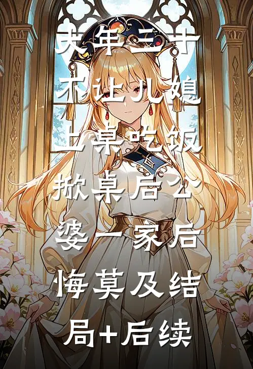 大年三十不让儿媳上桌吃饭，掀桌后公婆一家后悔莫及结局+后续