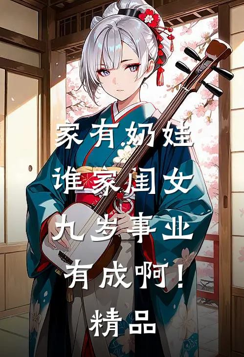 家有奶娃：谁家闺女九岁事业有成啊！精品