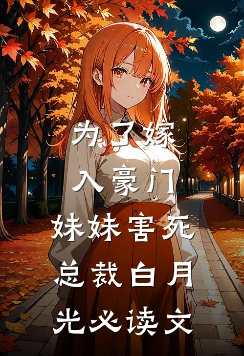 为了嫁入豪门，妹妹害死总裁白月光必读文