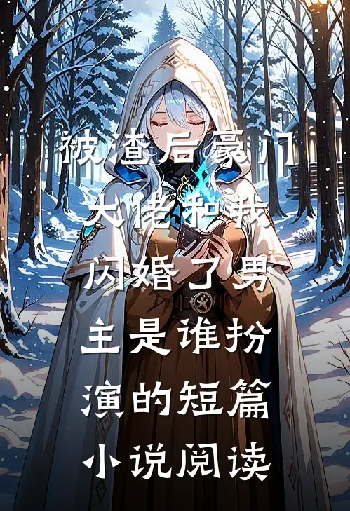 被渣后豪门大佬和我闪婚了男主是谁扮演的短篇小说阅读