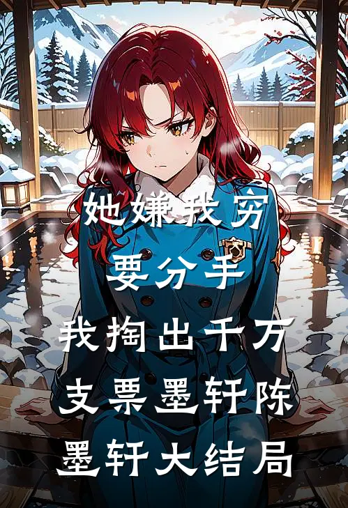 她嫌我穷要分手，我掏出千万支票墨轩陈墨轩大结局