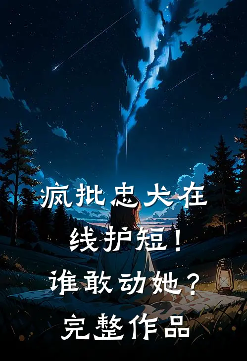 疯批忠犬在线护短！谁敢动她？完整作品