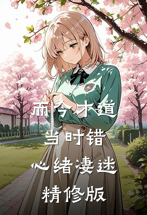 而今才道当时错，心绪凄迷精修版