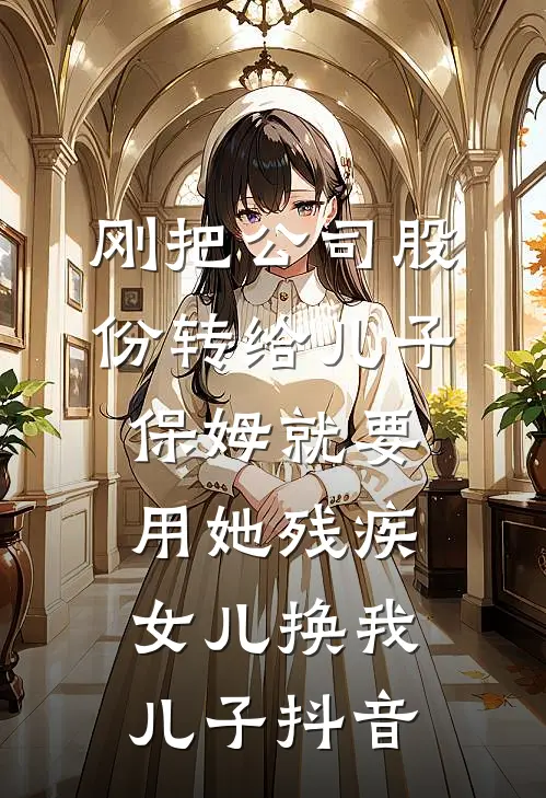 刚把公司股份转给儿子，保姆就要用她残疾女儿换我儿子抖音