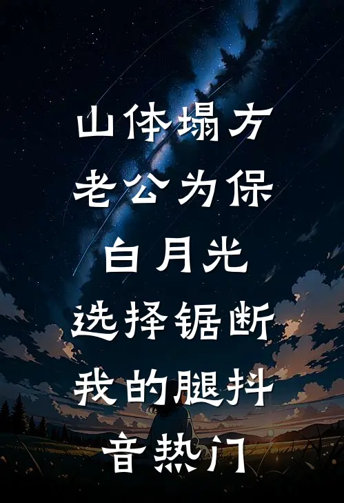 山体塌方老公为保白月光，选择锯断我的腿抖音热门