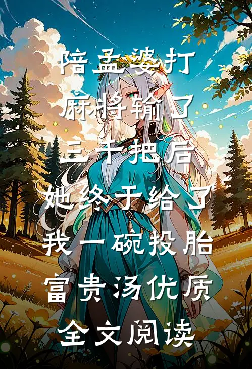 陪孟婆打麻将输了三千把后，她终于给了我一碗投胎富贵汤优质全文阅读