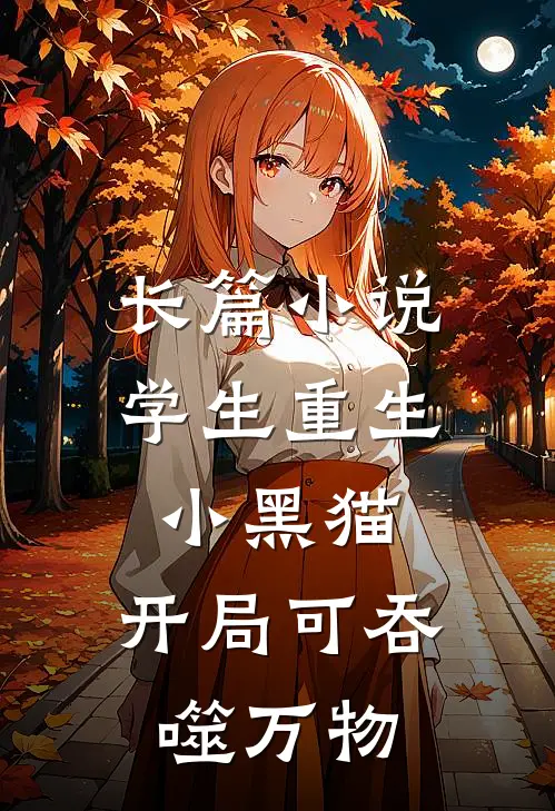 长篇小说学生重生小黑猫，开局可吞噬万物