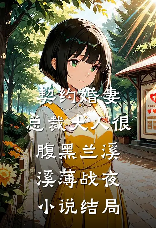 契约婚妻：总裁大人很腹黑兰溪溪薄战夜小说结局