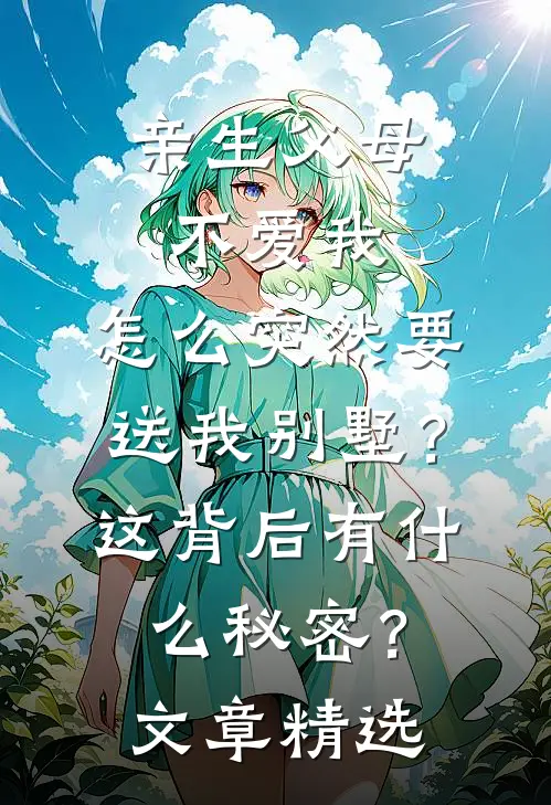 亲生父母不爱我，怎么突然要送我别墅？这背后有什么秘密？文章精选