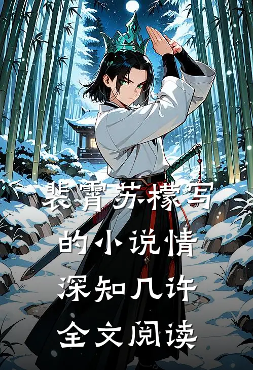裴霄苏檬写的小说情深知几许全文阅读