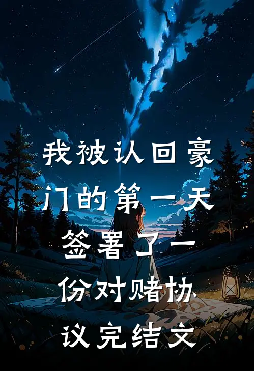 我被认回豪门的第一天，签署了一份对赌协议完结文