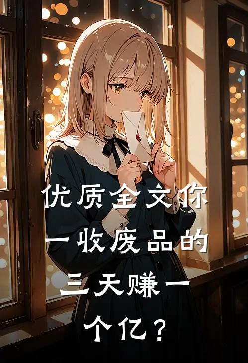 优质全文你一收废品的，三天赚一个亿？