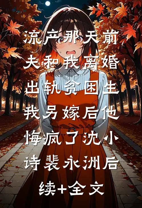 流产那天前夫和我离婚出轨贫困生，我另嫁后他悔疯了沈小诗裴永洲后续+全文