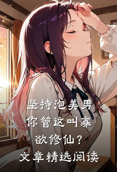 坚持泡美男，你管这叫寡欲修仙？文章精选阅读