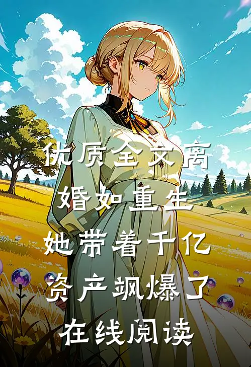 优质全文离婚如重生,她带着千亿资产飒爆了在线阅读