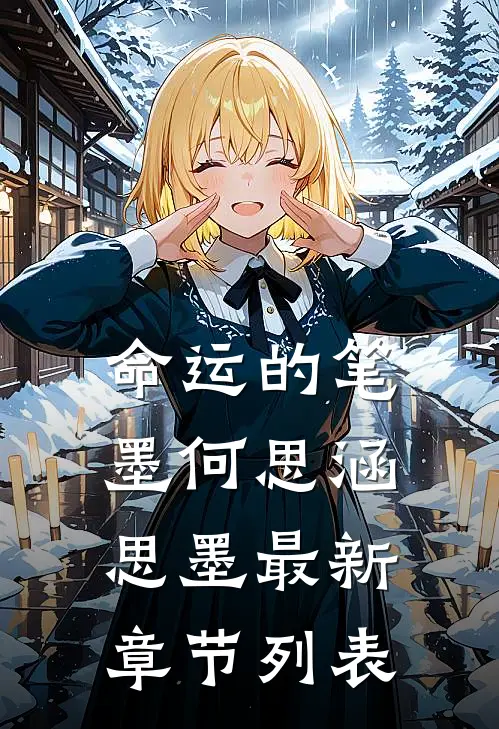 命运的笔墨何思涵思墨最新章节列表