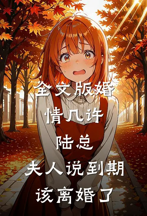 全文版婚情几许：陆总，夫人说到期该离婚了