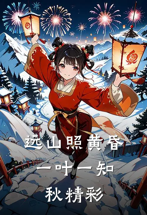 远山照黄昏，一叶一知秋精彩