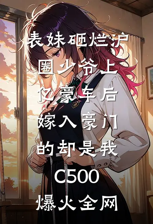表妹砸烂沪圈少爷上亿豪车后，嫁入豪门的却是我C500爆火全网