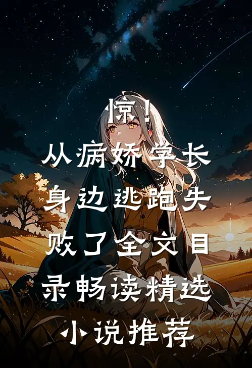 惊！从病娇学长身边逃跑失败了全文目录畅读精选小说推荐