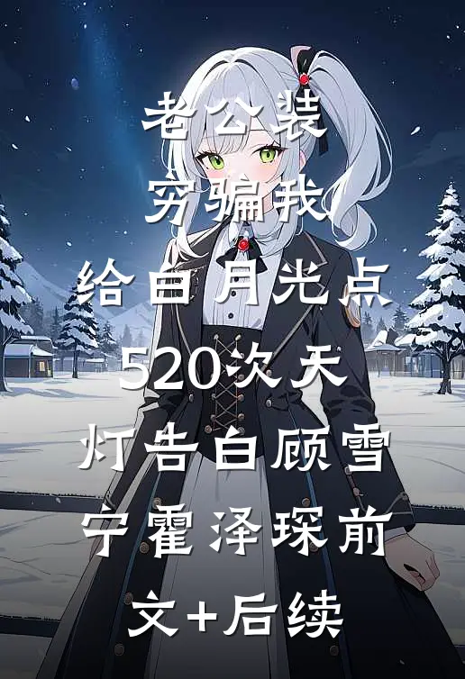 老公装穷骗我，给白月光点520次天灯告白顾雪宁霍泽琛前文+后续