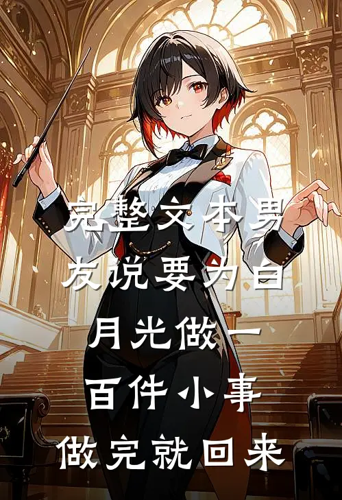 完整文本男友说要为白月光做一百件小事，做完就回来