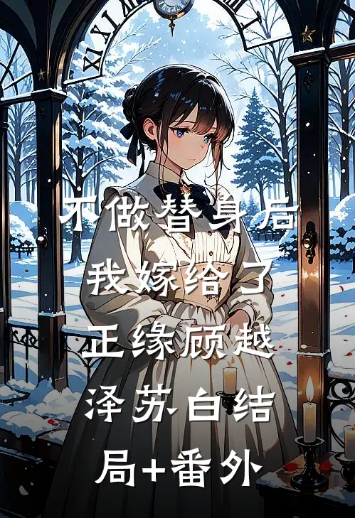 不做替身后我嫁给了正缘顾越泽苏白结局+番外