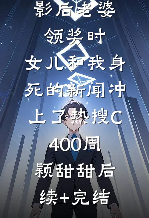 影后老婆领奖时，女儿和我身死的新闻冲上了热搜C400周颖甜甜后续+完结