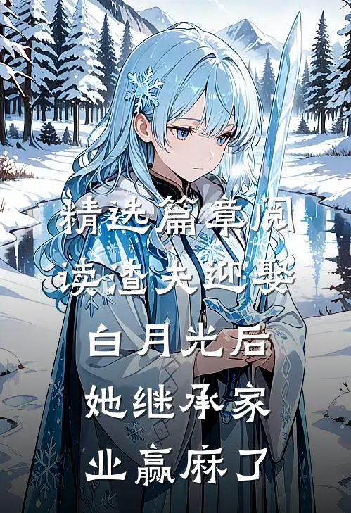 精选篇章阅读渣夫迎娶白月光后，她继承家业赢麻了