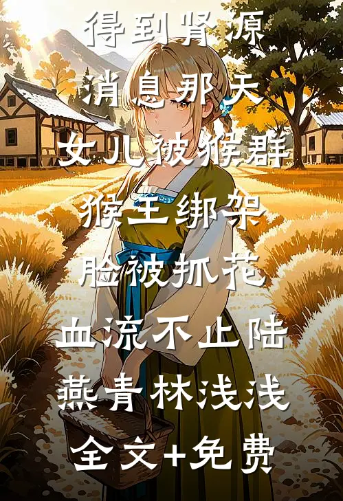 得到肾源消息那天，女儿被猴群猴王绑架脸被抓花，血流不止陆燕青林浅浅全文+免费