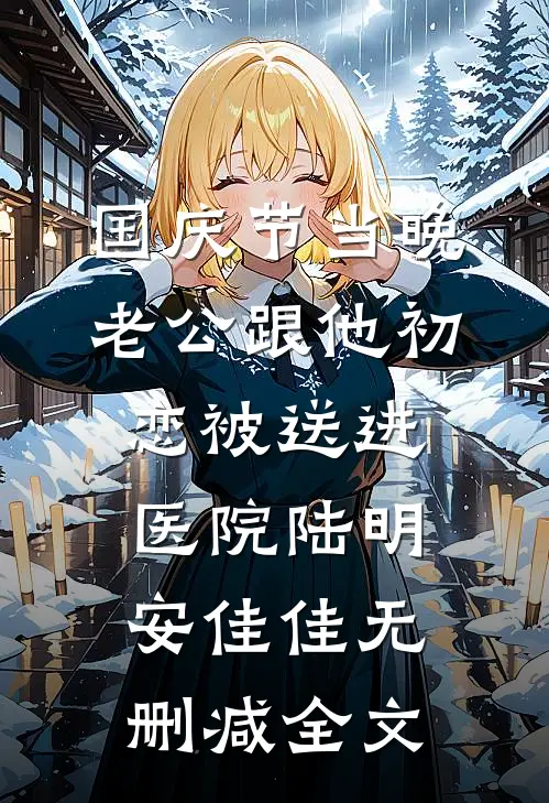 国庆节当晚，老公跟他初恋被送进医院陆明安佳佳无删减全文
