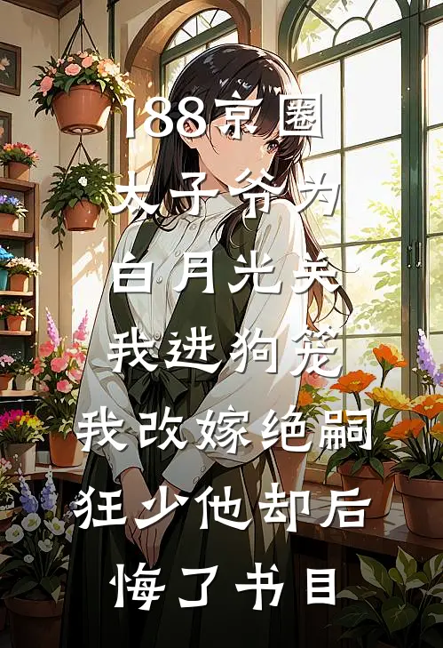188京圈太子爷为白月光关我进狗笼，我改嫁绝嗣狂少他却后悔了书目