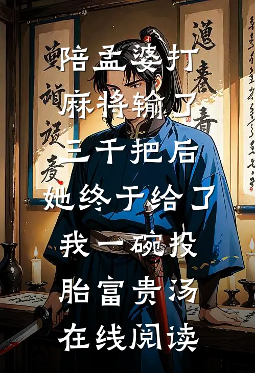 陪孟婆打麻将输了三千把后，她终于给了我一碗投胎富贵汤在线阅读
