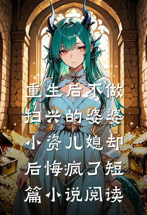 重生后不做扫兴的婆婆，小资儿媳却后悔疯了短篇小说阅读